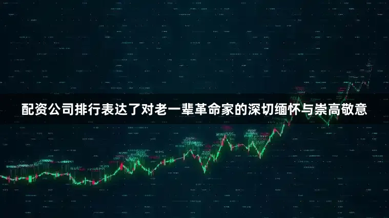 配资公司排行表达了对老一辈革命家的深切缅怀与崇高敬意